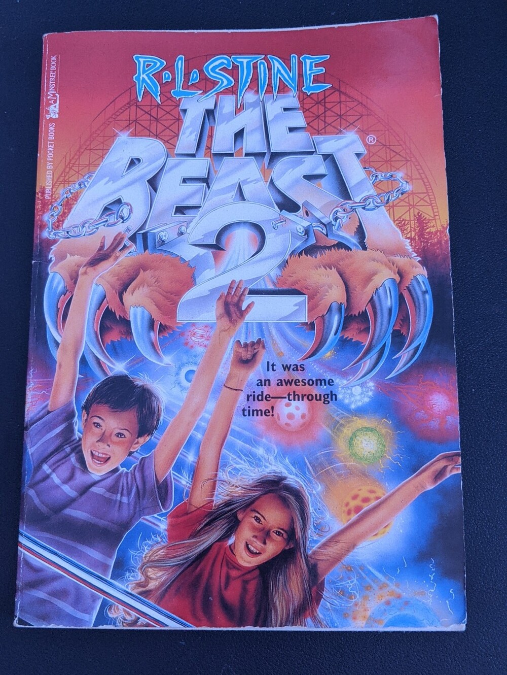 Vintage 1990s RL Stine "The Beast 2" book 